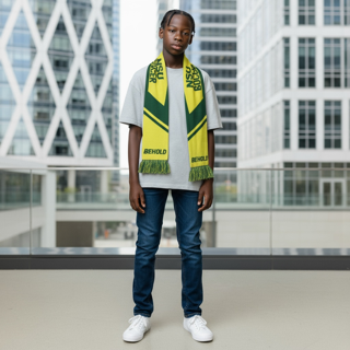 NSU Soccer " Behold" Scarf