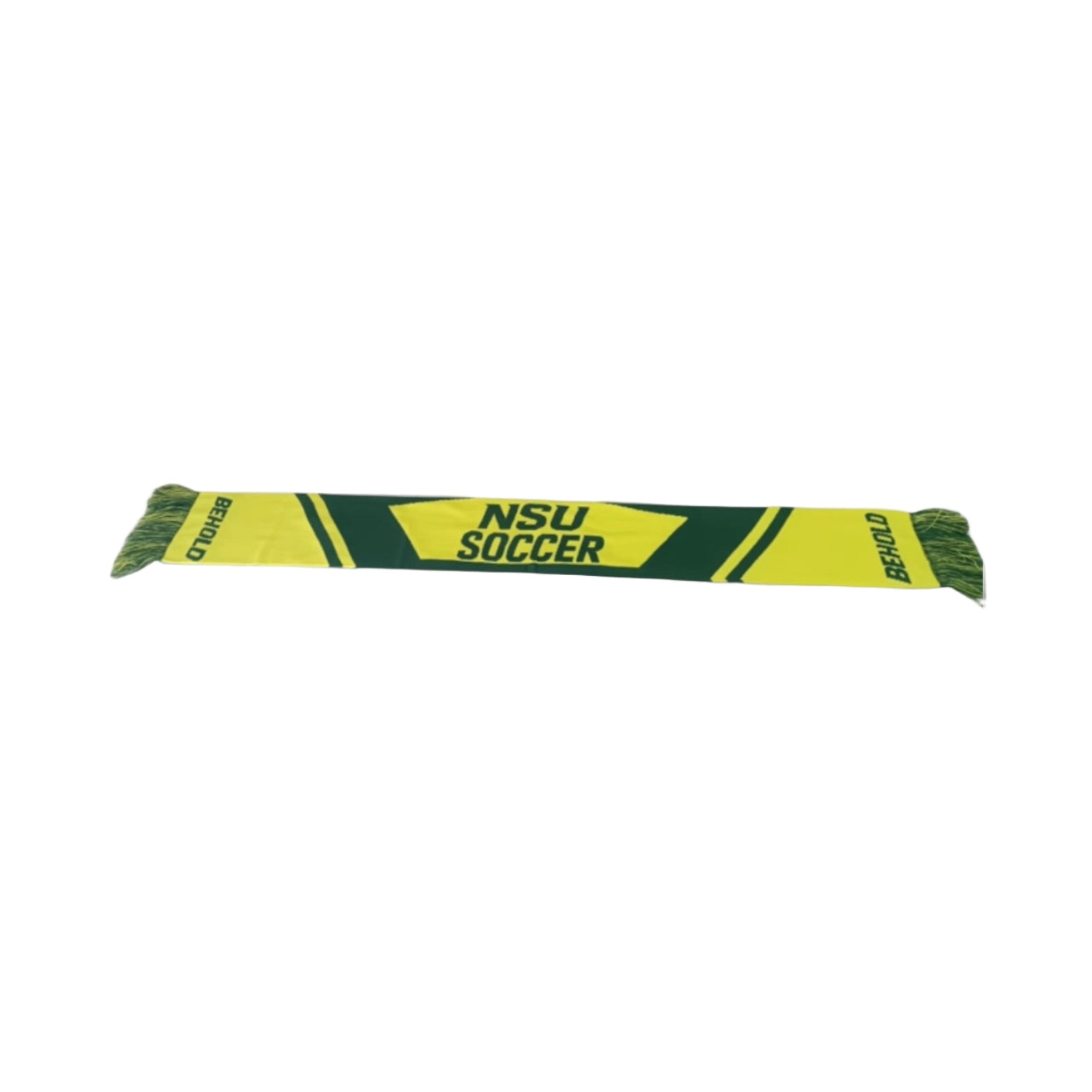 Green& Gold NSU Soccer Scarf